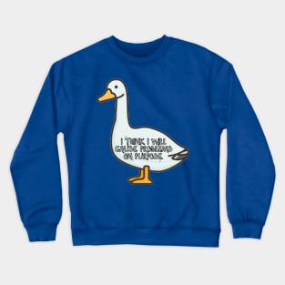 Problem Goose Crewneck Sweatshirt